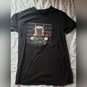 Bad dog pug Halloween shirt
